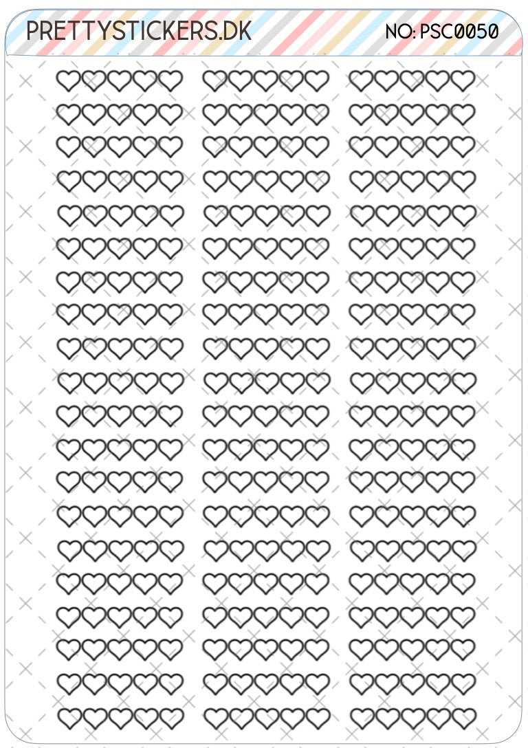 Rating Harts blank - PSC0050