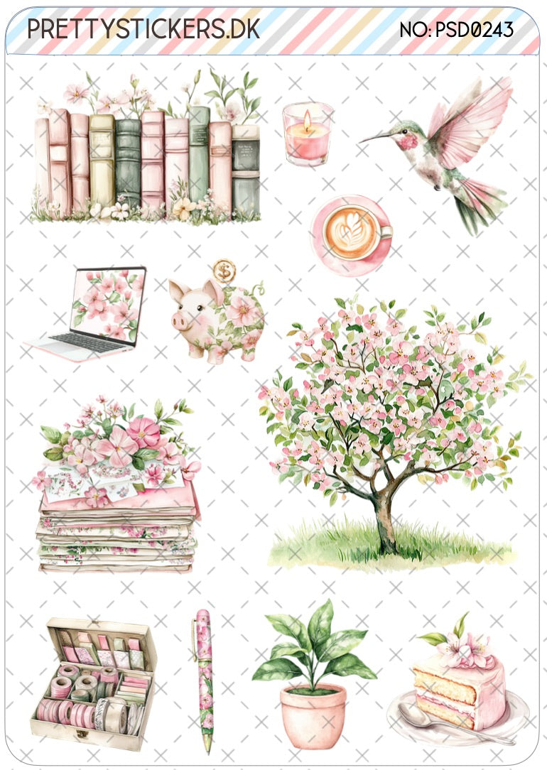 Spring planner,  PSD0243