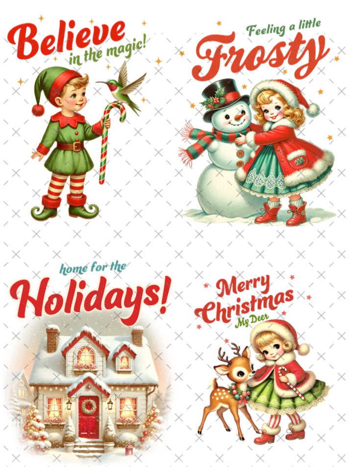 Vintage Christmas 1 - PST0014
