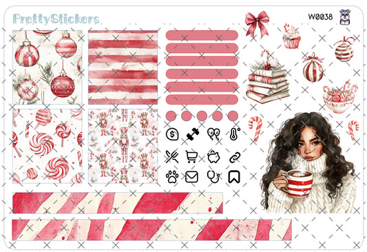 Candy  Cane 1- W0038