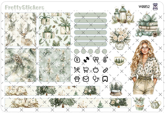 Cosy winter pines 3  -  W0052